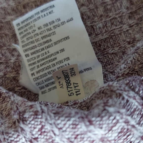 🦅6xHP🦅 AE Soft & Sexy Knitted Semi Crop Ribbed Vneck Tank Top - Picture 5 of 5